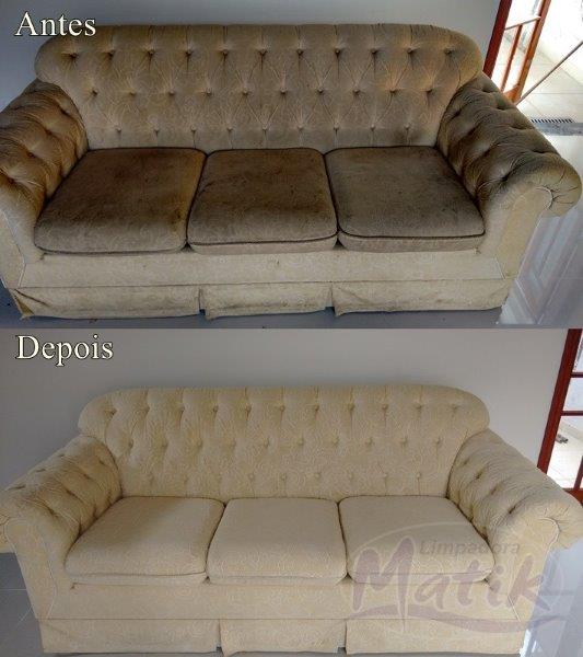 Limpeza de estofados