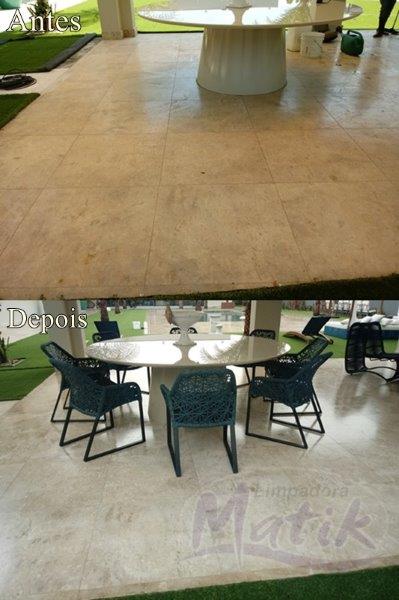 Limpeza de mármore