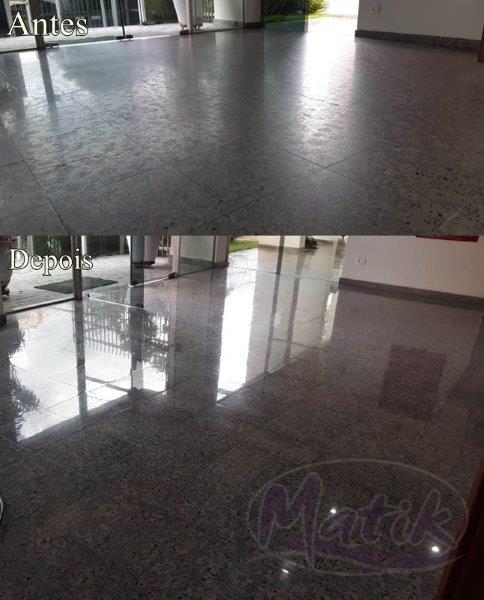 Polimento de granito